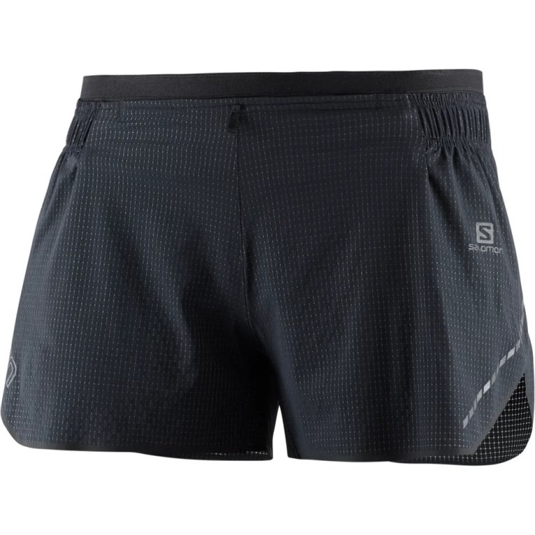 Black Salomon Sense Aero 3'' Women's Running Shorts | PH 98726L